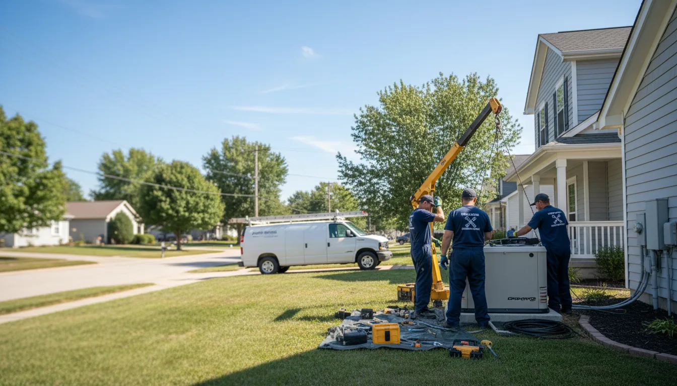 Generator Installation in Tarzan, TX near me